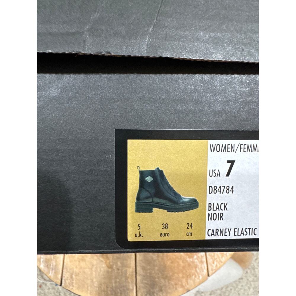 Harley-Davidson Women's Carney Elastic Ankle Boots, size7 new - Picture 10 of 10